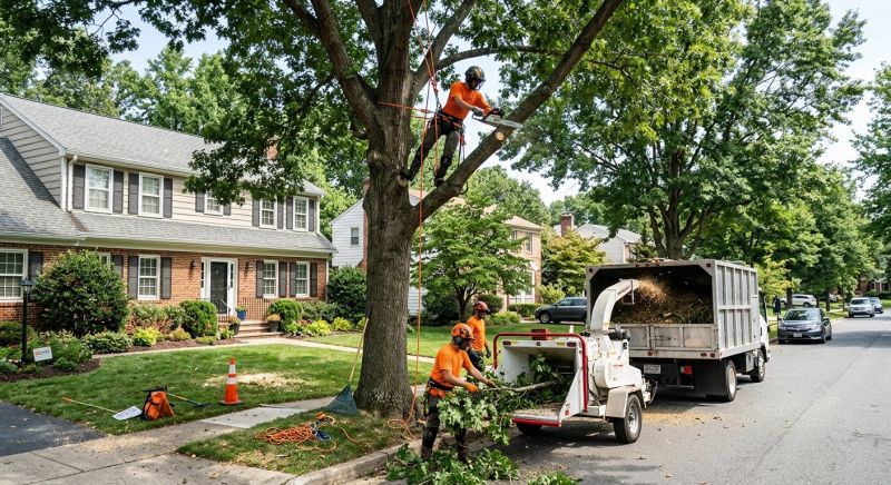 Tree Canopy Thinning in San Jose, CA